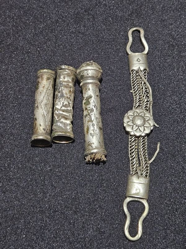 Pasadores Criollos, Cabo de Fusta y Alcaparra de Plata - imagen 1