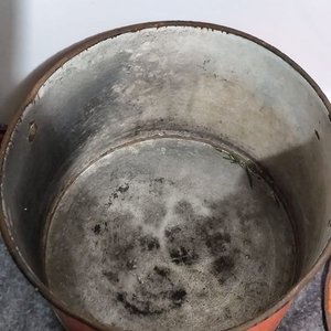 Olla Esmaltada Naranja Grande con Tapa - Aprox. 15 Litros - imagen 7