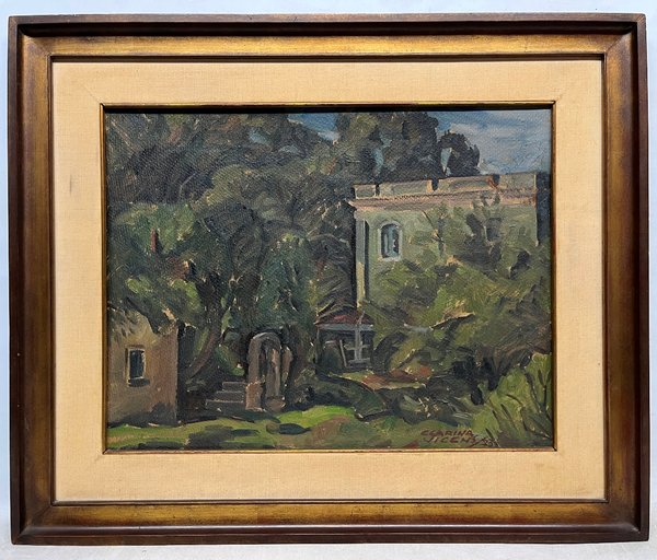 Pintura de Clarina Vicens: Casona - imagen 2