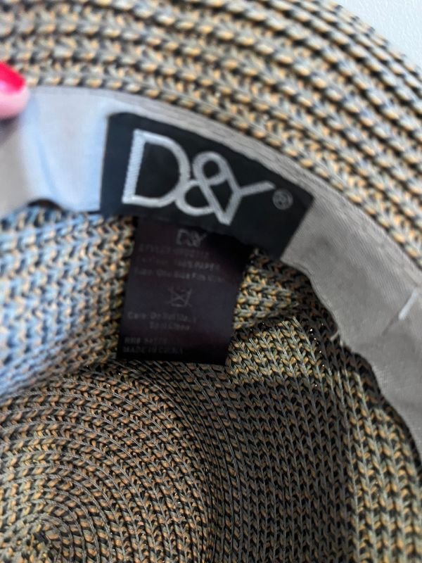 Sombrero tipo Panamá gris con cinta nueva - imagen 2