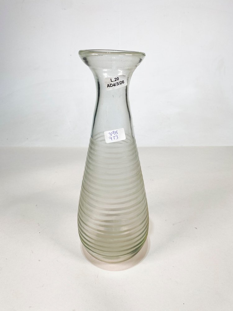 Vaso de cristal claro y alto - imagen 1