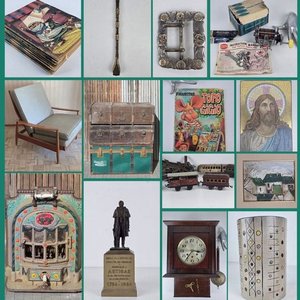 Lote anterior: Lote Diverso: Muebles, Juguetes, Reloj, Arte y Más