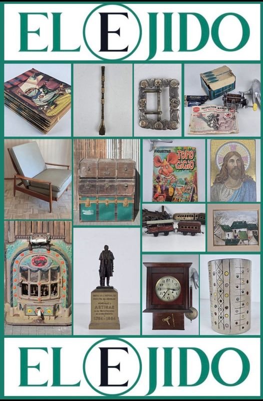 Lote Diverso: Muebles, Juguetes, Reloj, Arte y Más