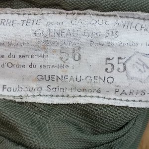 Casco de Piloto Francés GUENEAU 313 - Modelo 1955 - imagen 7