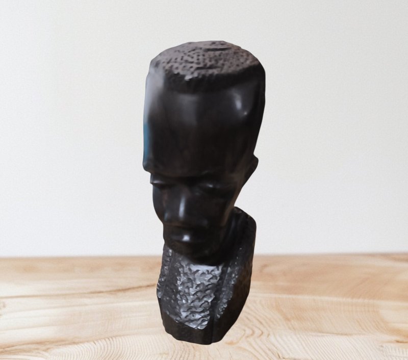 Lote siguiente: Busto Africano de Ébano Talla a Mano