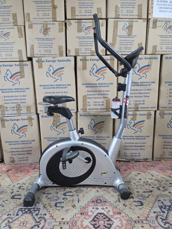 Bicicleta Fija Elíptica con Pantalla Digital Crane