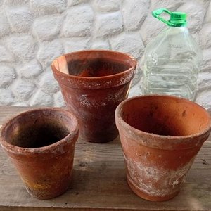 Lote de 3 Macetas de Barro con Medidas - imagen 4