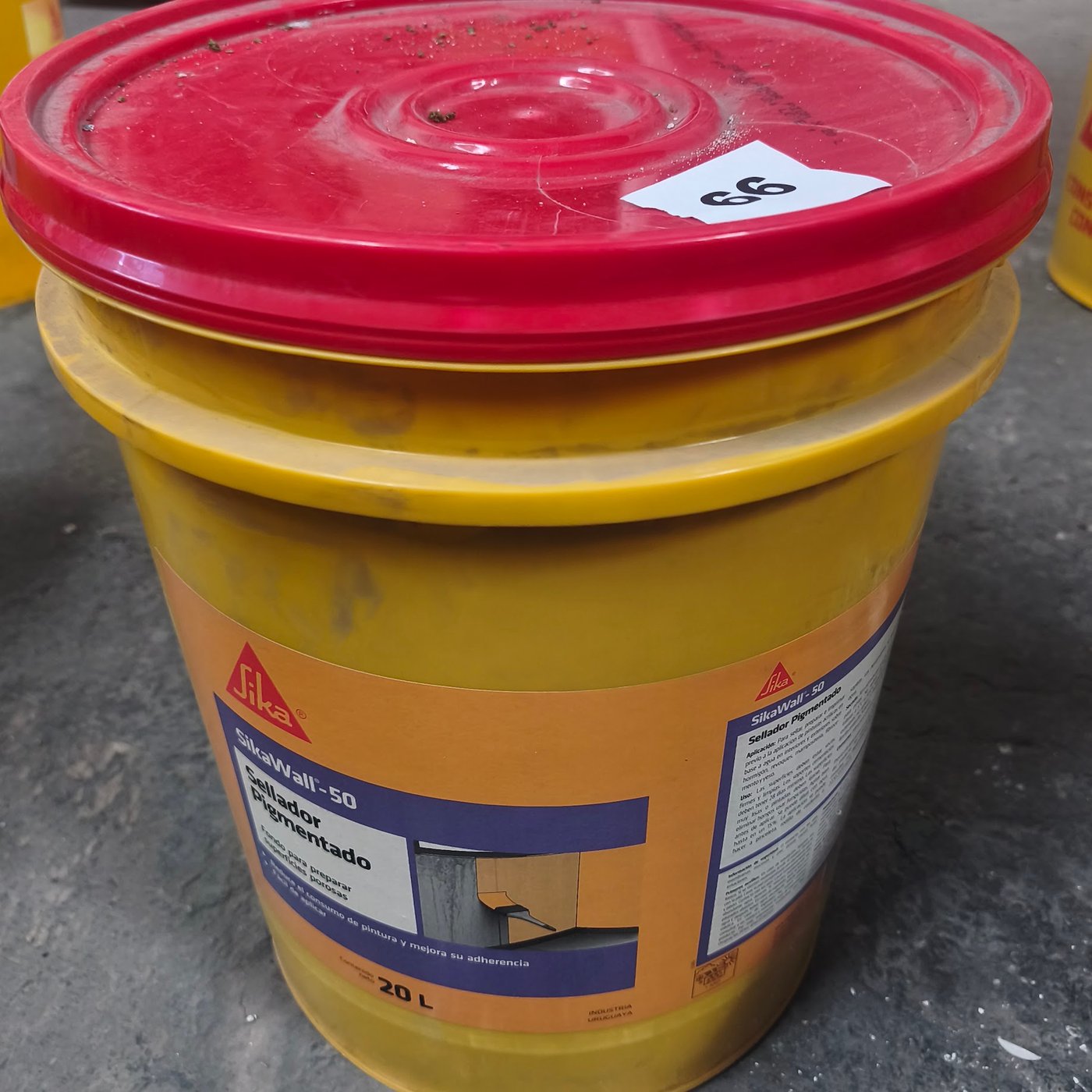 Sellador Pigmentado SikaWall-50 Balde 20 Litros