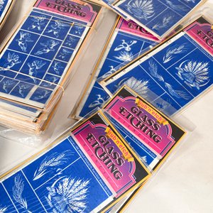 Lote de Adhesivos para Grabado en Cristal y Metal - imagen 3