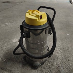 Aspiradora Industrial con Depósito Metálico y Cabezal Amarillo - imagen 1