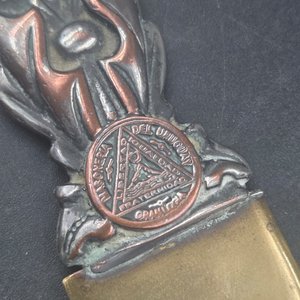 Abrecartas Antiguo con Sello Masónico "Del Uruguay" - imagen 4