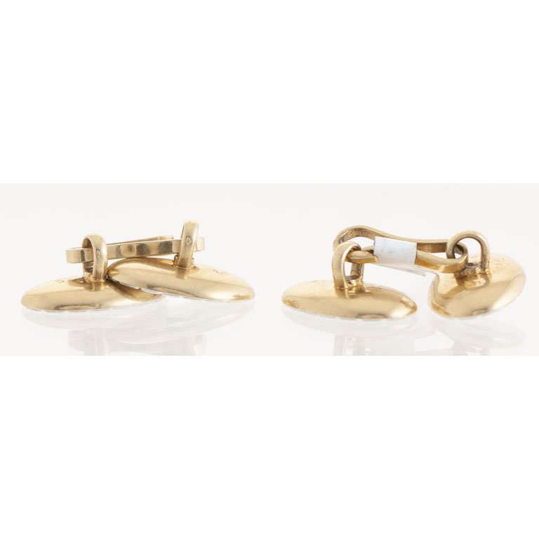 Anillos de oro 18k con nácar y brillantes - imagen 2