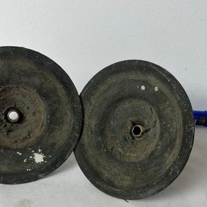 Par de Veladores de Bronce Macizo - imagen 5