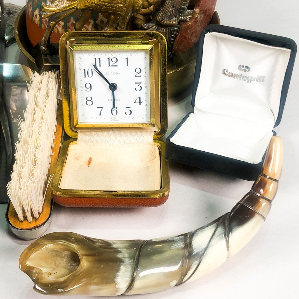 Lote de artesanía tradicional en cerámica y metal - imagen 2
