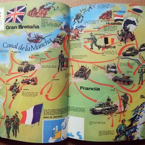 Cuatro Libros "La Segunda Guerra Mundial" - Tomos 1, 6, 7, 9 - Editorial Codex 1966 - imagen 5