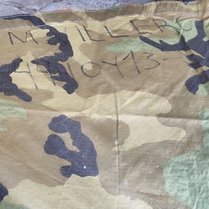 Capa de Agua Camuflada Ejército Americano Usada - imagen 4