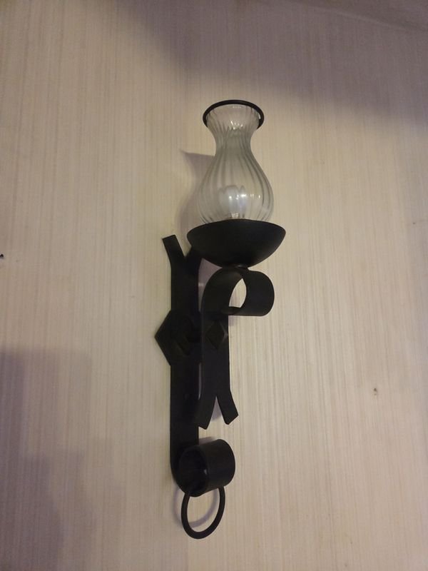 Apliques de pared en hierro para iluminación - imagen 6