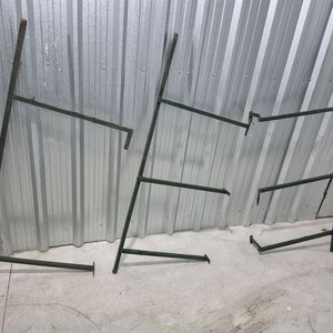 Estructuras Metálicas Verdes de Caño Cuadrado - imagen 1