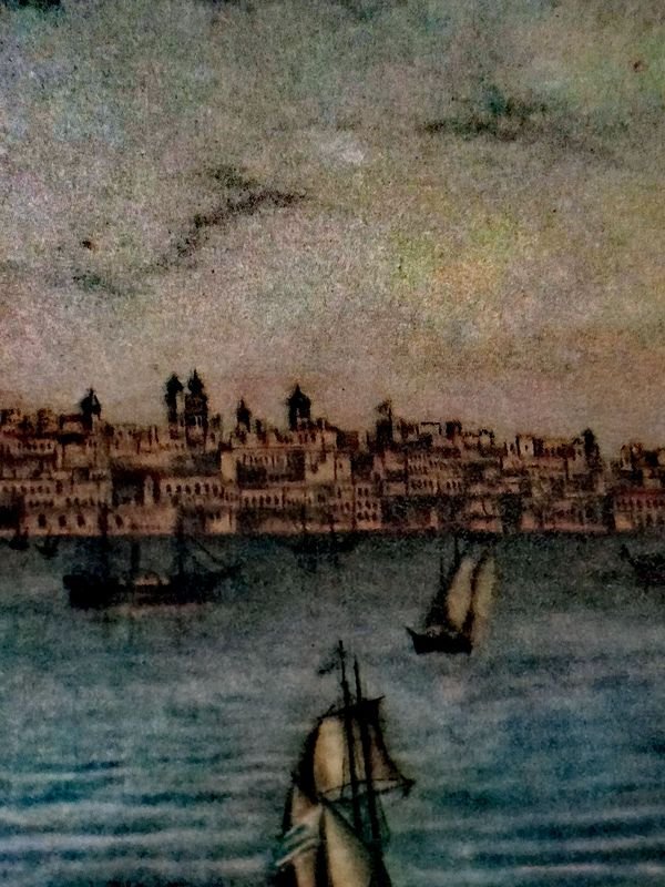 Litografía histórica de Montevideo por L. Wiegeland (1866) - imagen 7
