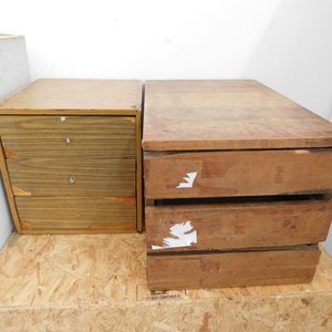 2 muebles estanterías con cajones - imagen 3