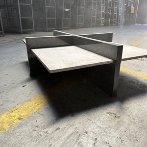 Mesa de Centro Moderna en Vidrio y Granito - imagen 5