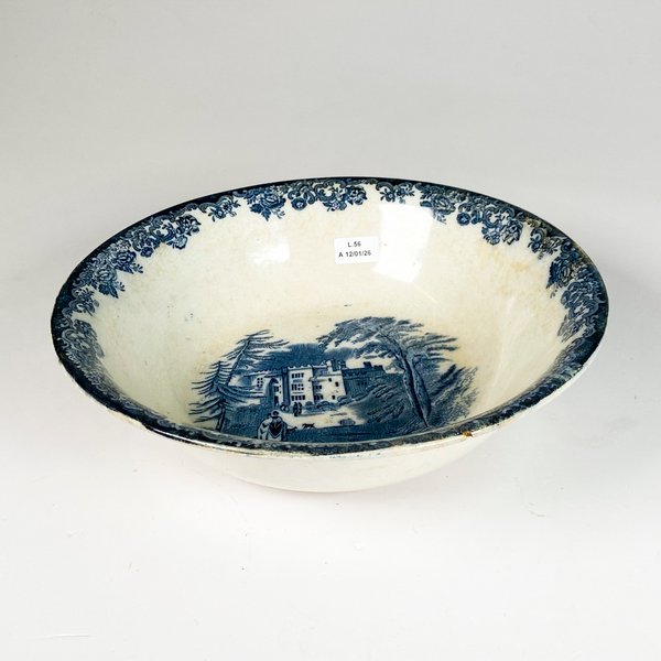 Lote anterior: Ensaladera de loza inglesa decorada, diámetro 25 cm