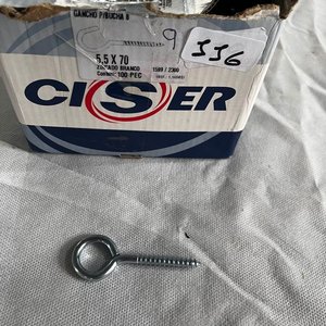 Caja de Pitones CISER Zincado Branco 5.5 x 70 mm - 100 Unidades - imagen 3