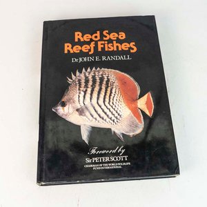 Libro "Red Sea Reef Fishes" por Dr. John E. Randall, Tapa Dura - imagen 1