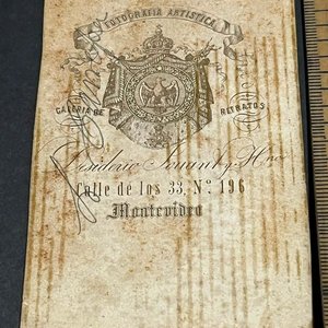 Fotografía Francesa "Mártires de la Patria" Montevideo 1858 - imagen 2