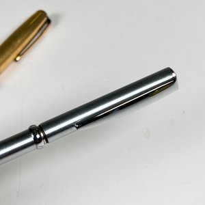 Lapicera pluma Parker 51 y alemana birome con sello - imagen 4