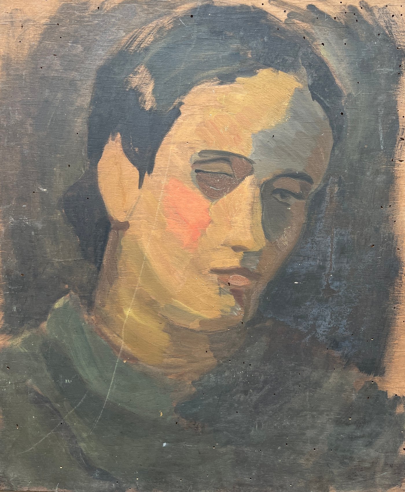 Retrato al Óleo de Miguel Ángel Pareja - 46 x 38 cm
