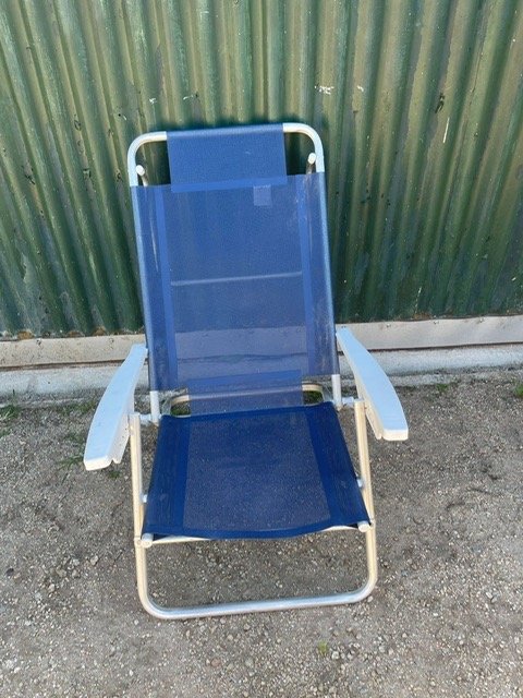 Lote siguiente: Silla de playa para exteriores