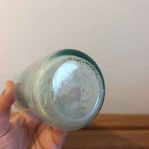 Botella Antigua de Refresco con Bolita de Vidrio - imagen 3