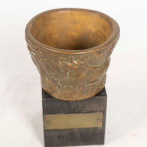 Réplica Escultura Griega Taza de Vaso Siglo V a.C. Antigua Esparta - imagen 2