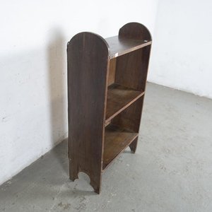 Estantería Biblioteca Baja de Madera Oscura - imagen 2