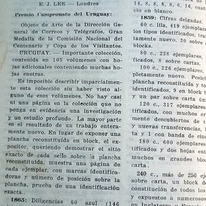 Lote de 6 Revistas del Centro Coleccionistas del Uruguay (1931-1933) - imagen 3