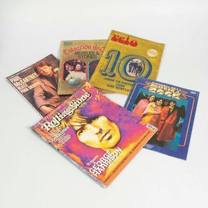 Lote siguiente: Lote de Revistas Pelo y Colección de Beatles