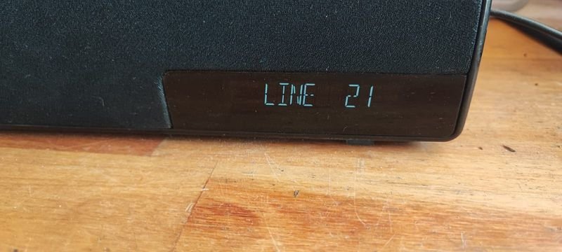 Barra de sonido 110V, funciona - imagen 2