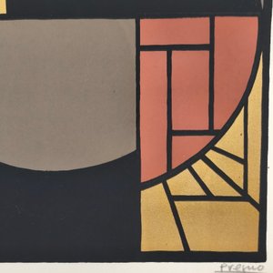 Serigrafía "Sol de América" de Lincoln Presno (1975) - imagen 4