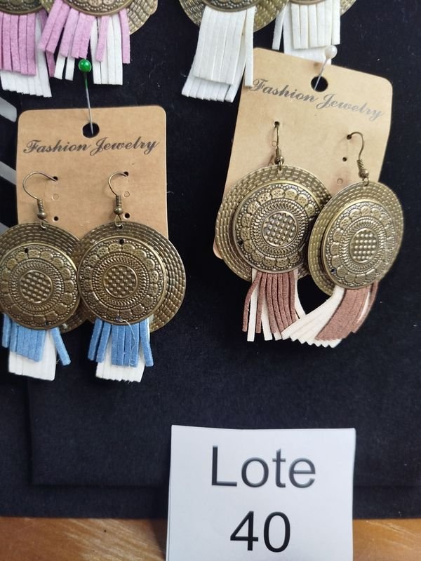Caravanas Estilo Bohemio con Diseño Mandala y Flecos