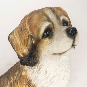 Figura Decorativa de Perro de Pasta, 19 x 18 cm - imagen 2