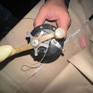 Reel de Pesca Antiguo de Colección - imagen 4