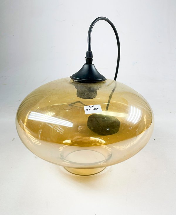 Colgante ámbar de 24 cm - Accesorio de moda - imagen 1