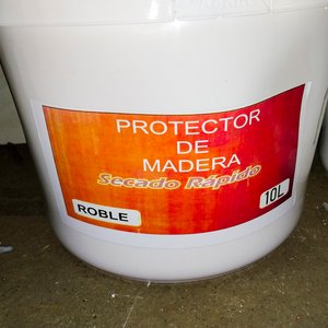 2 Tarros de Protector de Madera Roble Secado Rápido 10 Lts - imagen 2