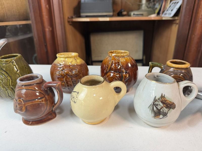 Colección de vasijas cerámicas artesanales - imagen 2