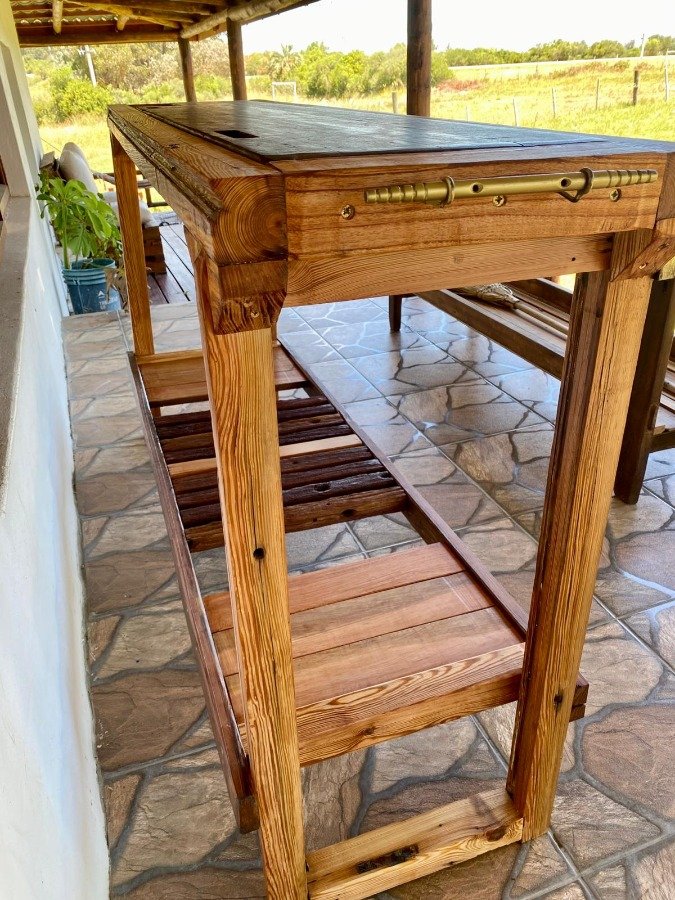 Mesa de estilo barra antigua - imagen 6