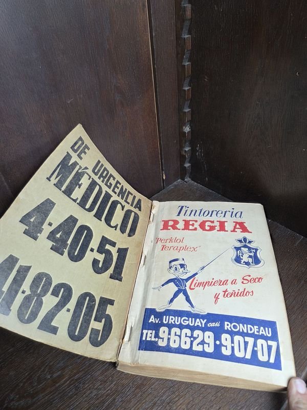 Guía telefónica del Uruguay año 1961 - Libro antiguo - imagen 5