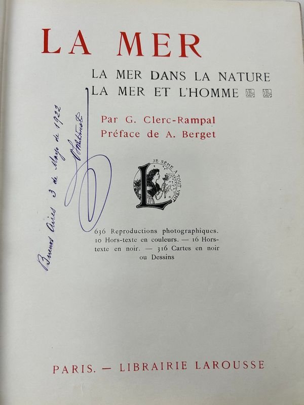Libro científico sobre geografía y meteorología marina - imagen 2