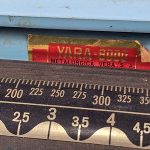 Antigua Balanza Romana "Vara-8000" Metalúrgica Veba S.A. - imagen 4