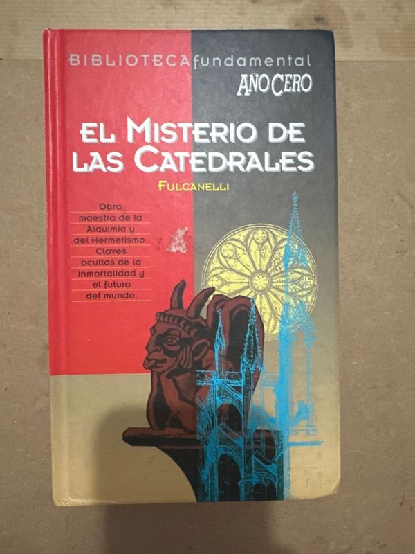 Libro "El Misterio de las Catedrales" de Fulcanelli
